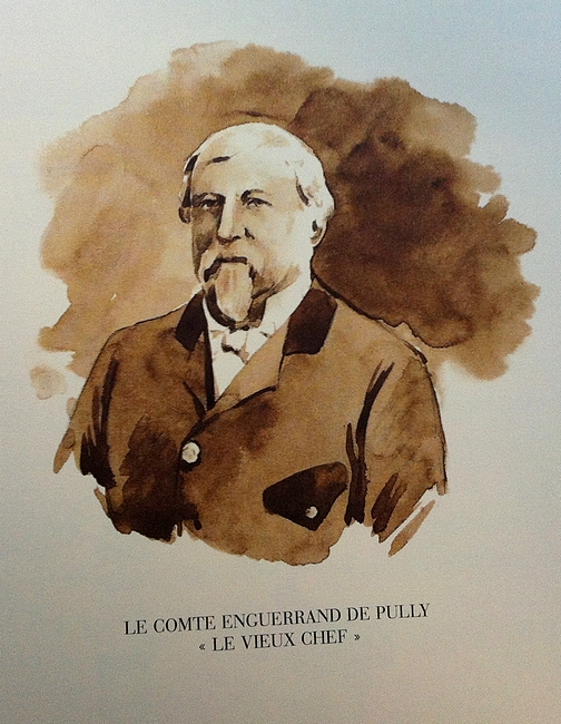 Le Vieux Chef - Illustration tirée de l'ouvrage La Vénerie française contemporaine (1914) - Le Goupy (Paris)
